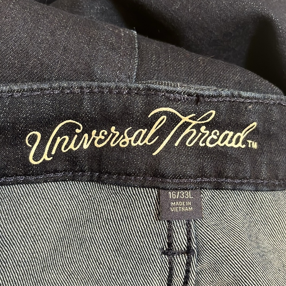 Universal Thread Dark Blue Plus Size Mid Rise Jegging - Picture 10 of 12